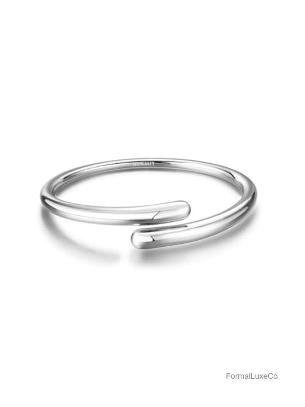 14K Gold Filled Cuff Bangle Bracelet Adjustable Teardrop Open Wrap Stackable